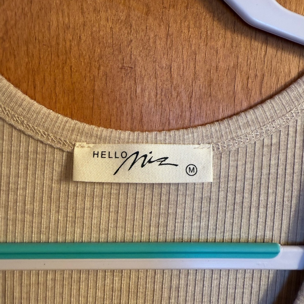 Hello MIZ Ribbed Maternity Dress - Picture 2 of 2